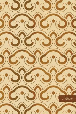 Read online Notes: 6x9 Unruled Blank Notebook - Oriental Round Curve Cross Frame Chain - Retro Brown Worn Out Vintage Seamless Pattern Cover. Matte Softcover and Cream Interior Papers. - NOT A BOOK | PDF