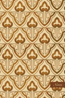Read online Notes: 6x9 Unruled Blank Notebook - Curve Triangle Frame Oriental Chain Kaleidoscope - Retro Brown Worn Out Vintage Seamless Pattern Cover. Matte Softcover and Cream Interior Papers. - NOT A BOOK file in ePub