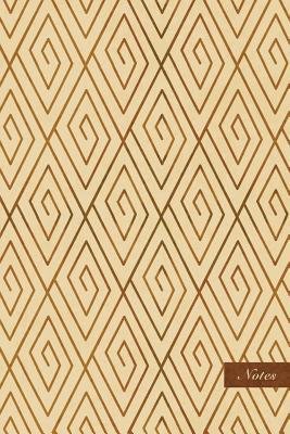 Download Notes: 6x9 Unruled Blank Notebook - Spiral Vortex Cross Check Frame Line - Retro Brown Worn Out Vintage Seamless Pattern Cover. Matte Softcover and Cream Interior Papers. - NOT A BOOK | PDF