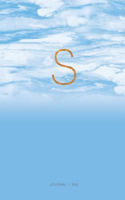Read S Journal 5x8: Blue Ombre Marble Notebook with Initial Letter - NOT A BOOK file in PDF
