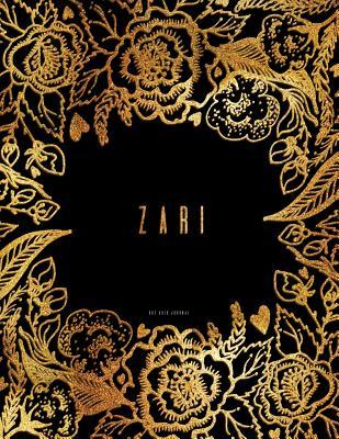 Read Dot Grid Journal - Zari: Dotted Notebook 8.5 X 11, Black and Gold Floral Softcover - NOT A BOOK | PDF