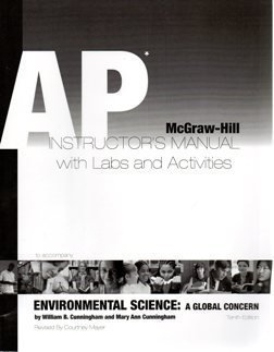 Read 2008 McGraw Hill Environmental Science A Global Concern AP Instructor's Manual with Labs and Activit - Various file in PDF