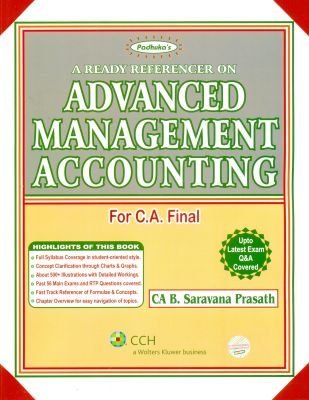 Read online Padhuka'S A Ready Referencer On Advanced Management Accounting (Ca Final) - CA B Saravana Prasath file in PDF